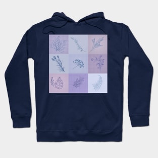 Violet Flowers Classic Patterns Ideas 2022 Hoodie